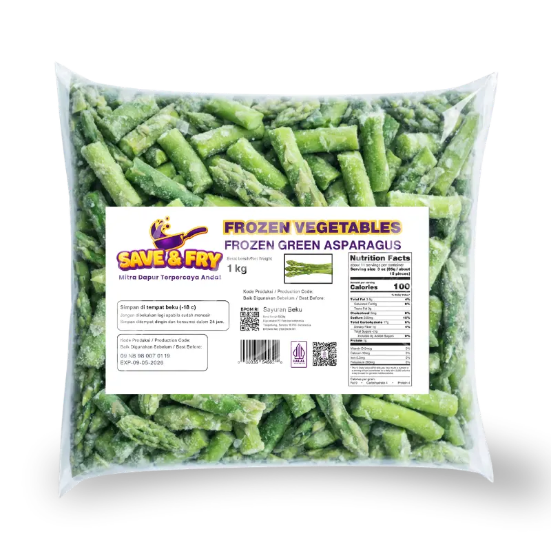 Save & Fry Frozen Asparagus