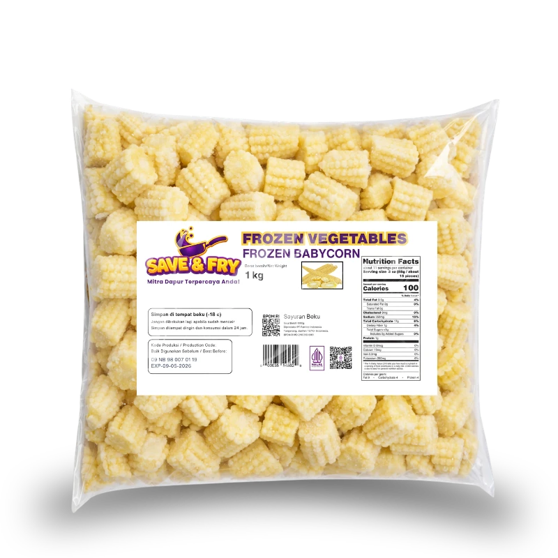 Save & Fry Frozen Babycorn