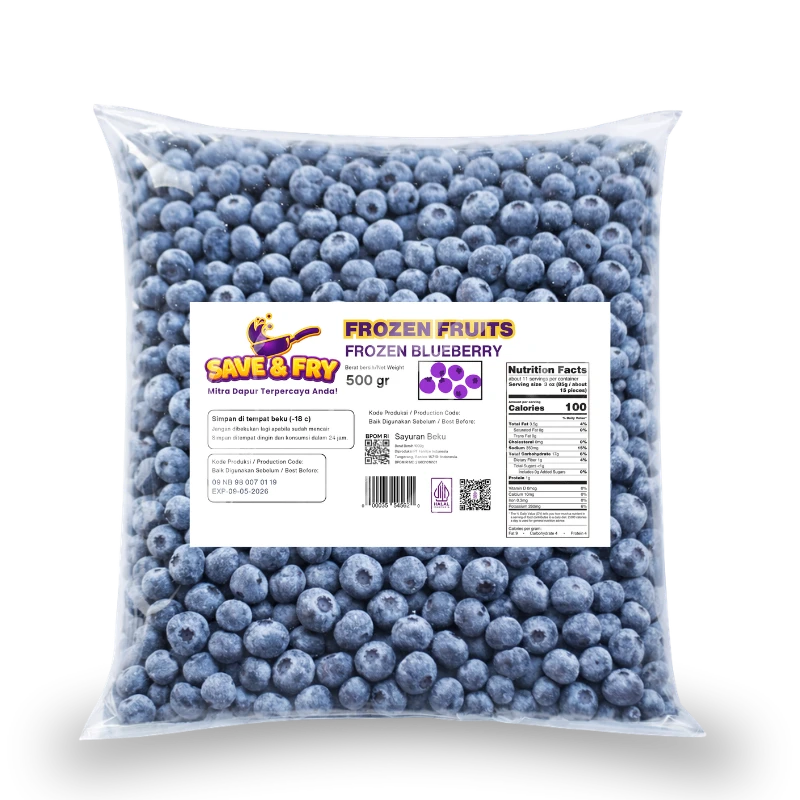 Save & Fry Frozen Blueberry