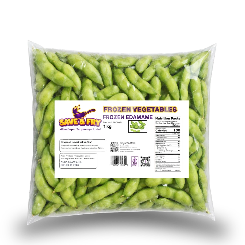 Save & Fry Frozen Edamame