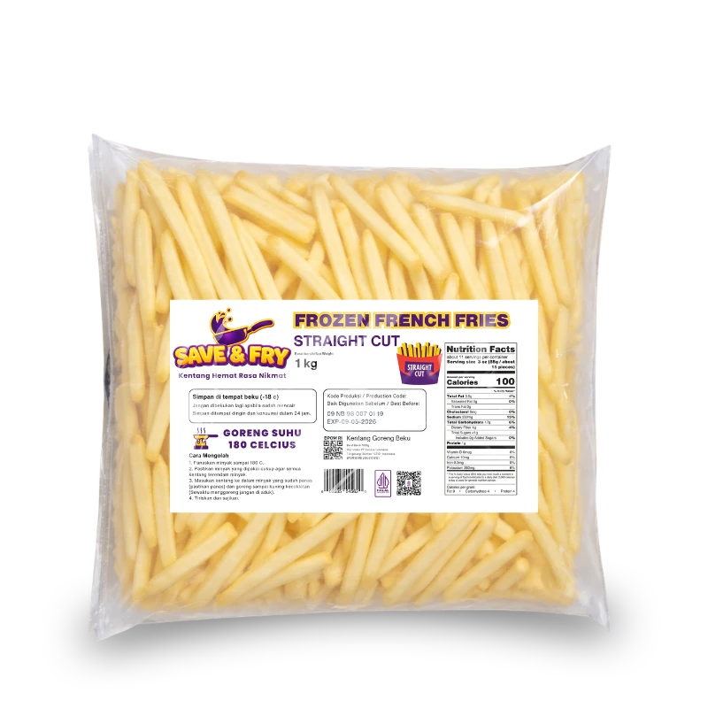 Save & Fry Frozen French Fries - Straight Cut