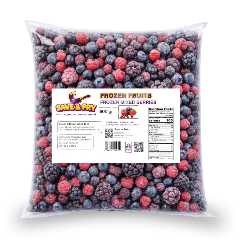 Save & Fry Frozen Mixed Berries