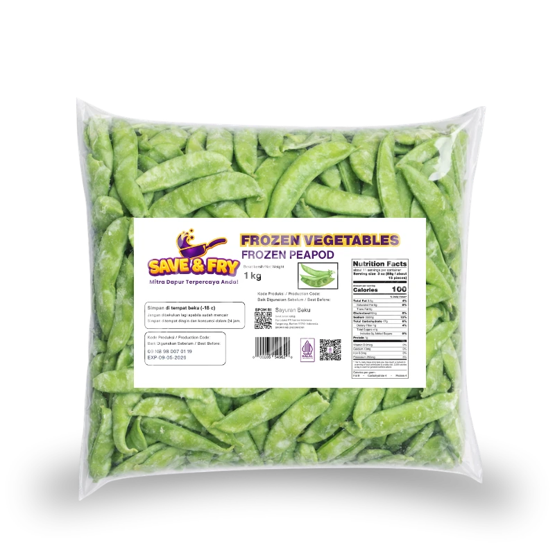 Save & Fry Frozen Peapod